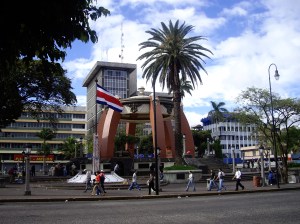 San Jose, Parque Central, Costa Rica