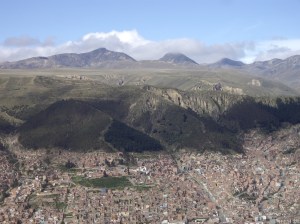 Η La Paz από ψηλά
