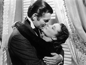 Clark Gable (Rhett Butler) - Vivian Leigh (Scarlett O'Hara)