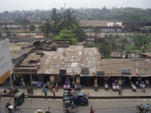 Chittagong, ο σταθμός του τραίνου στη συνοικία Sadarghat