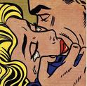 Roy Lichtenstein: Kiss (1962)