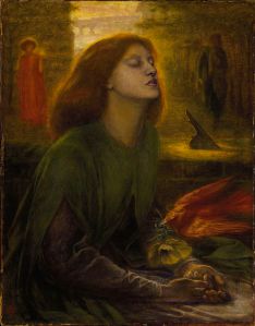 Dante Gabriel Rossetti ''Beata Beatrix'' (1864-1870)