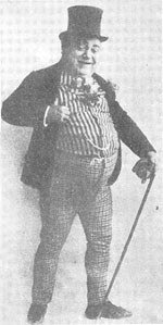 Ο Έλληνας πρωτοπόρος ηθοποιός, σκηνοθέτης και παραγωγός "Σπυριντιών" (Σπυρίδων Δημητρακόπουλος).