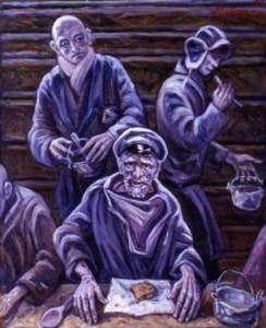 Νikolai Getman: "Οι Φυλακισμένοι του Γκουλάγκ". Λάδι σε καμβά.