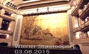 "Ορφέας και Ευρυδίκη". Το θέμα της "Κουρτίνας Ασφαλείας" της Κρατικής Όπερας της Βιέννης.