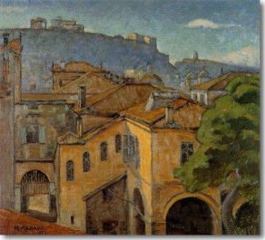 Μιχαήλ Αξελός ''Παλιά Αθήνα'' (1927)