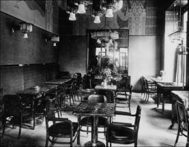 Le café Arco en 1909