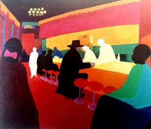 Robert Hammerstiel «Café στο Μανχάταν»